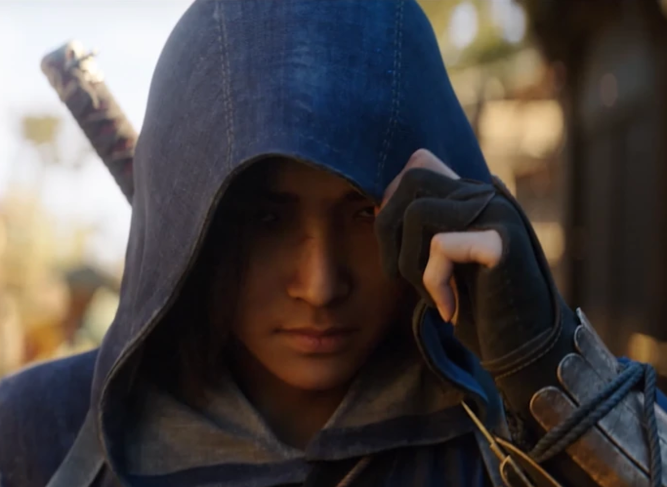 Naoe, the female playable character in Assassin's Creed: Shadows